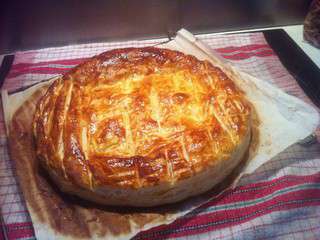 Galette des rois à la frangipane déc 2014