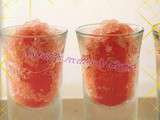 Granita de pastèque à la vodka