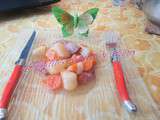 Pommes de terre, carottes en roux à la saucisse de Morteau