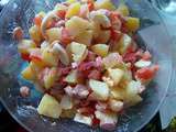 Salade de pommes de terre aux chipolatas