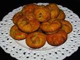 Mini-muffins apéritifs au courgette et tomates séchées
