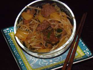 Sauté de boeuf à la chinoise