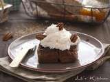 Cake à la patate douce, noisette, amande et érable façon pain perdu (vegan)