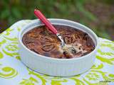 Clafoutis sans oeuf et sans gluten à la figue, au lait de coco et à la farine d’amarante (vegan)