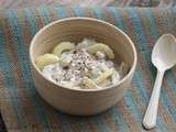 Concombres à la crème de soja (vegan)