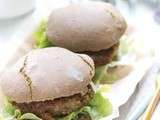 Galettes de lentilles et pains pita sans gluten, à ig Bas (vegan)