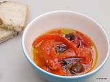 Poivrons rouges marinés et ail confit au four (vegan) – Résultats du concours « Légume fétiche »