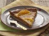 Tarte à l’amande, au pamplemousse et à la clémentine (vegan)