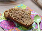 Cake à la compote de pêches – {Vegan}