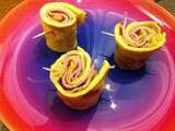 Maki omelette au curry et jambon