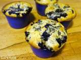 Muffins aux myrtilles