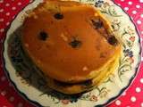 Pancakes aux myrtilles