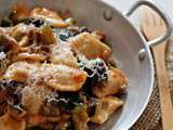 Raviolis aubergine, courgette et parmesan
