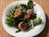 Salade aiguillettes de canard, pamplemousse et sésame