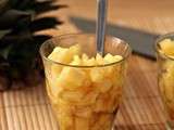 ✼ Tartare d’ananas aux épices de Noël ✼