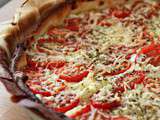 Tarte tomate cerise, courgette et Petit Billy