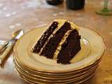 Tout premier Layer Cake Choco-vanille