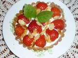 Tarte aux fraises au mascarpone