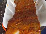 Travers de porc au bbq