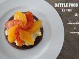 Battle Food n°6 : Tartelette chocolat, orange & crème pâtissière au thé