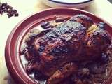 Envie de chaleur et d'exotisme #2 : Poulet rôti façon tajine aux fruits secs
