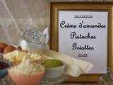 Galette des rois : Crème d'amandes-Pistache-Griottes