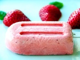 Esquimaux au yaourt grec et aux fraises