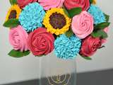 Bouquet Cupcakes Fête des Mères
