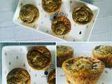 Muffins aux thé Matcha et pépites de Chocolat (sans mg)
