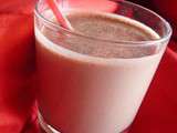 Milkshake au chocolat (protéiné)