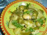Pommes de terre aux olives