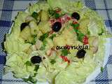 Salade de pommes de terre et radis, tour en cuisine no 41