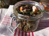 Salade de lentilles
