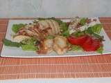 Salade de poires au roquefort