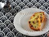 Cake santé : pomme – cranberries – mulberries