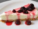 Cheesecake sans cuisson au citron et vanille