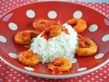 Gambas al ajillo {Crevettes sautées à l’ail}