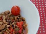Haricots à oeil noir façon chili con carne