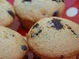 Muffin à la noix de coco et pépites de chocolat