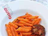 Penne aux aubergines