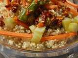 Salade de quinoa aux légumes