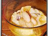 Riz au lait des iles - lait de coco et litchis caramelises