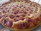 Clafoutis aux cerises parfumé au rhum