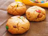 Cookies au beurre de cacahuètes & m&m’s®