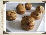 Muffins aux éclats de cacahuètes caramélisées