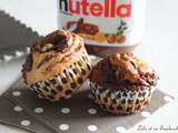 Muffins tourbillons au Nutella® {au lait ribot}