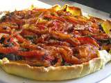Tarte aux légumes grillés et carré frais