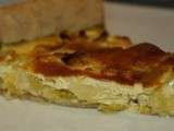 Tarte aux poireaux, mozzarella & moutarde French’s Honey