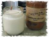 Yaourts à la confiture de lait