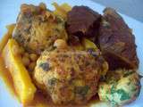 Beignet de chou fleur en sauce rouge